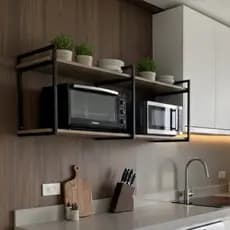 Prateleira Reforcada Para Microondas Air Fryer Forno Eletrico Multiuso