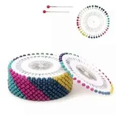 200 Alfinetes Coloridos em Disco - Promoção
