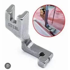 Calcador Pregar Zíper Invisível S518L Unilateral Costura Reta Industrial