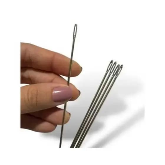KIT AGULHA P/ TAPEÇARIA 10CM 4 UNIDADE