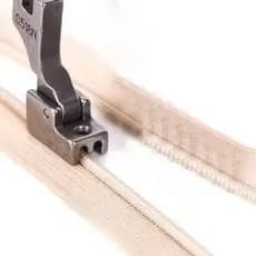 Calcador Ziper Invisível Estreito Máquina Reta Industrial S518N