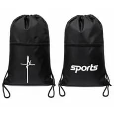 Bolsa Sacola Mochila Treino Academia Gym Esportiva Impermeável Multiuso Unissex   fe, sports e liso