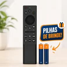 Controle TV Samsung Smart TV 4K Universal Netflix Prime Video Globoplay Roku  TV Plus Compatível