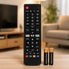 Controle Remoto Compatível Com Tv LG Smart Led Universal Pilha Netflix  Amazon, 4K