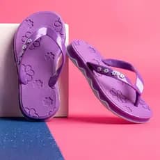 Chinelo Infantil Menina Florzinha Leve Antiderrapante, Sandália Fofa e Confortável para o Verão