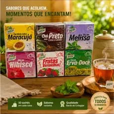 Kit 6 Chás Variados Barão de Cotegipe