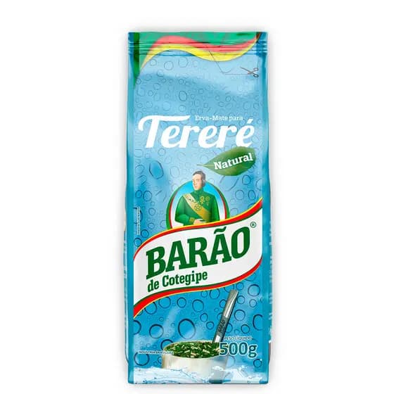 Erva Mate Tererê Natural Barão Laminado 500g
