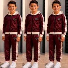 Conjunto Infantil Masculino Moletinho Inverno Quentinho Estiloso Menino 2 ao 12 Anos