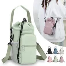Mochila isolada de grande capacidade ao ar livre garrafa térmica e capa protetora impermeável para celular Bosco