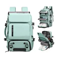 Mochila Viral Grande Multifuncional Viagem Bolsa Mala Bordo  mochila NYLON IMPERMEAVRL COM USB 30L bosco