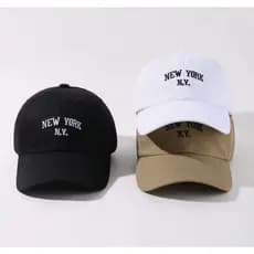 Boné NY New York aba curva Masculino e Feminino