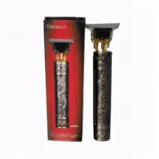 Máquina de Cortar Cabelo e Barba Dragão Sem Fio USB Aparador Barba Degradê Recarregável + KIT