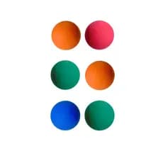 Bola de Frescobol Kit com 6 Unidades Sortidas