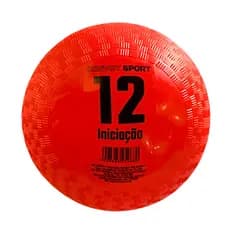 Bola De Iniciação Esportiva Borracha Vermelho T 12 Convoy