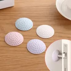 Protetor de Maçaneta Silicone Anti Impacto Autoadesivo Kit 2 Peças