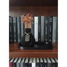 Kit  Decorativos Sala quarto Escritório Vaso Bandeja Home Decoração Moderna Minimalista