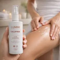 Loção Redutora Celulite Celufree Pele bumbum coxas Firme Tratamento Anticelulite Combate Gordura Localizada 100ml