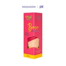 Base Hidratante City Girls Ácido Hialurônico Média Cobertura Glow Natural Longa Duração