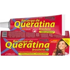 Recarga Novex de Queratina Brasileira – Reconstrução Capilar