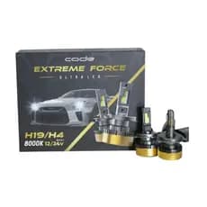 Kit Lampada Ultra Led Extreme Force Code - H4 / H19