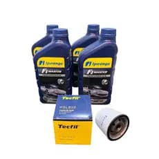 Kit 4 Óleo Lubrificante 15w40 F1 Master + Filtro Óleo Psl619