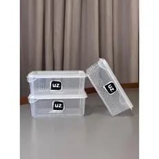 Conjunto Jogo 12 Potes Marmita Transparente 500ml Multiuso Micro-Ondas Fitness