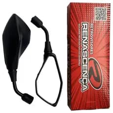 RETROVISOR Z400 MINI HASTE CURTA HONDA YAMAHA UNIVERSAL