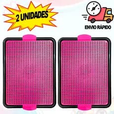 Kit 2 Sanitário Cachorro Grande Tapete Higiênico Lavável Pet Banheiro Para Cachorro