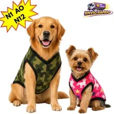 Roupa Roupinha Para Cachorro Inverno Pequena Média e Grande Porte Roupa Pet Frio