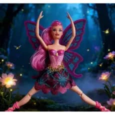 BONECA FADA BAILARINA COM ASAS BALLET COM PENT