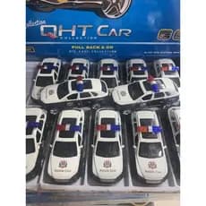 Carrinho Brinquedo Carro De Ferro com Fricção carro policia Colecionador Abre portas