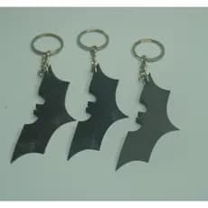 Chaveiro Batman Logo – Símbolo do Cavaleiro das Trevas 3D Presente criativo