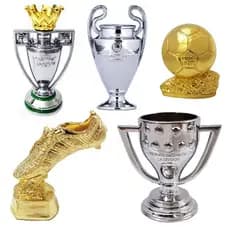 Modelo mini De Futebol Simulação Trofeu Decoração Liga