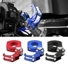TU 1Pc Capacete Garra Gancho Suporte Da Motocicleta Para Bicicleta Saco De Armazenamento Clipes Alumínio Bagagem Cabide
