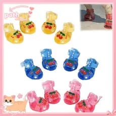 PATH Pet Jelly Shoes , Sapatos Respiráveis E Legais Para Animais De Estimação , Estilo Silicone , Vários Tamanhos Cães G