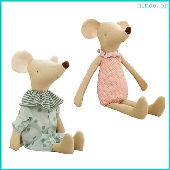 Nim 1PC Novidade Brinquedo Pelúcia Para Páscoa Natal Realista Boneca