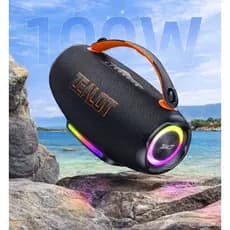 Caixa De Som Bluetooth Portátil 100w 24000mah Zealot S167 Preto