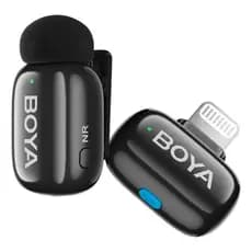 Microfone sem fio Boyamini Artificial Intelligence para iPhone