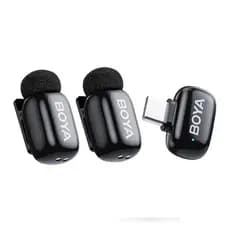 Microfone de Lapela Boya Boyamini-23 Android/Ios Preto