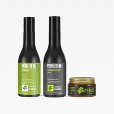 Shampoo + Condicionador Férus Man Refresh + Pomada Efeito Brilho