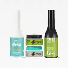 Kit Pai e Filho Férus Shampoos + Pomadas
