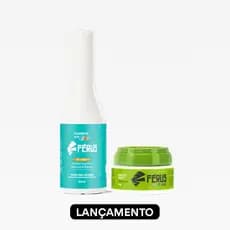 Shampoo + Cera Efeito Mate Férus Kids Maça Verde