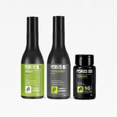 Shampoo + Condicionador Férus Man Refresh + Pomada em Pó