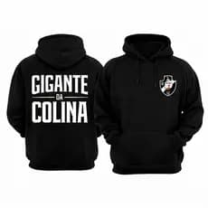 Blusa do Vasco da Gama Confortável Moletom Masculino Esportivo Canguru Casaco Time De Futebol Carioca Gigante da Colina