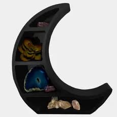 Organizadora Formato Lua Crescente Decoração Estilo Quarto
