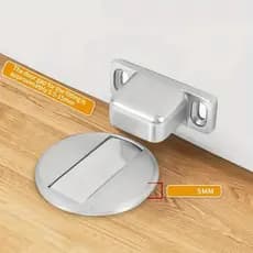 Prendedor de Porta Magnético Slim Material aço inoxidável