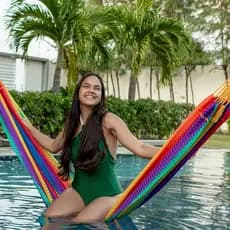 Redes de Dormir Impermeáveis Amazonas Nylon - Várias Cores Fios e Redes