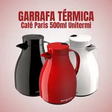 Garrafa Térmica Bule Unitermi 500ml Mantém Bebida Conservada Com Qualidade por Horas