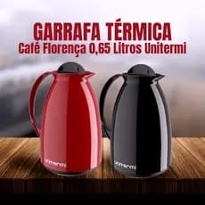 Garrafa Térmica Florença 650ml – Qualidade Premium p/ Café Chá Chimarrão Àgua Quente