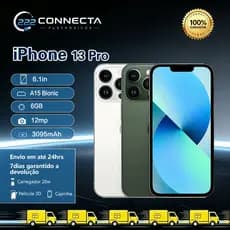 iPhone 13 Pro Max 128GB ou 256GB Carregador Garantia e Nota Fiscal Semi novo